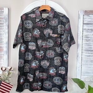 Salt Life Men's Black Graphic Shirt Sz M Like New!